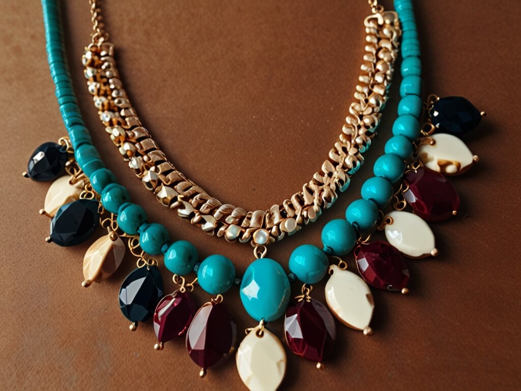 Creating a Statement Necklace Stack