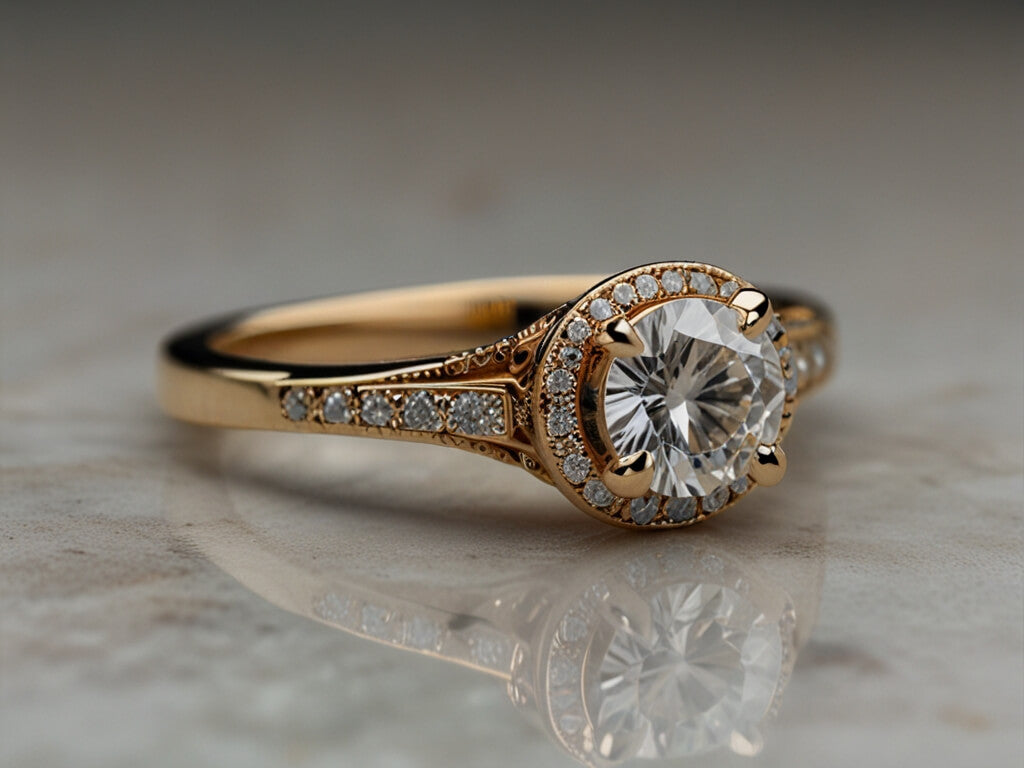 Moissanite Ring