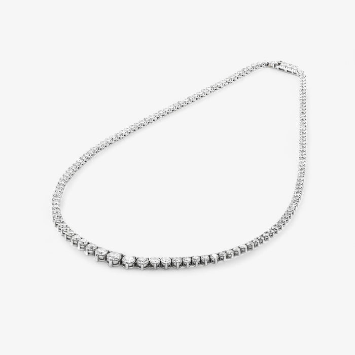 Graduated Tennis Necklace