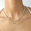 3mm Moissanite Necklace Model