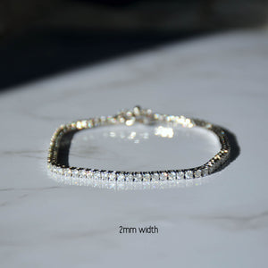 Moissanite Tennis Bracelet– Voll